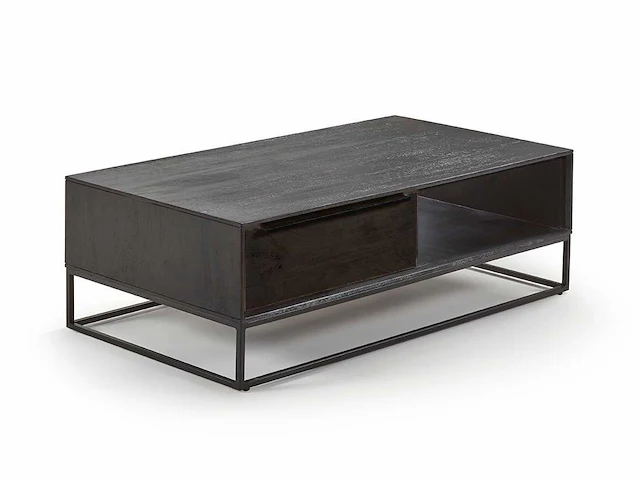 Salontafel touct-120/bl in massieve mango - afbeelding 2 van  2