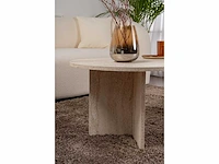Salontafel, travertijn, 119 x 39,8 x 60 cm - afbeelding 6 van  8
