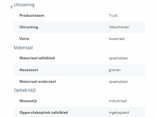 Salontafel trust - afbeelding 6 van  6