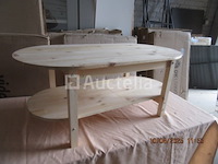 Salontafel van natuurlijk grenen - afbeelding 4 van  4