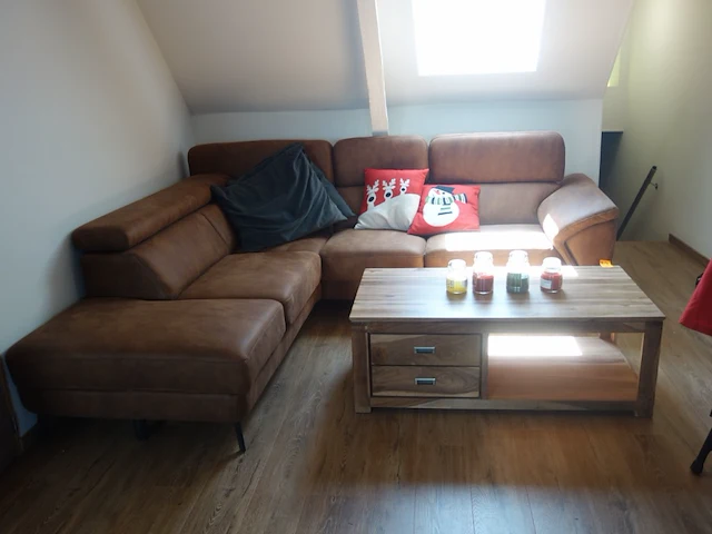Salontafel + zetel - afbeelding 1 van  3