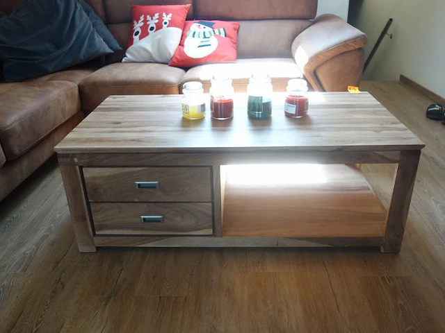 Salontafel + zetel - afbeelding 3 van  3