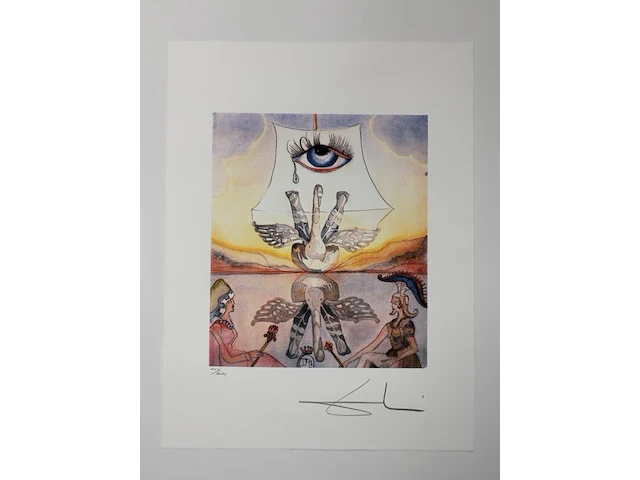 Salvador dali - gelimiteerde editie - afbeelding 1 van  1