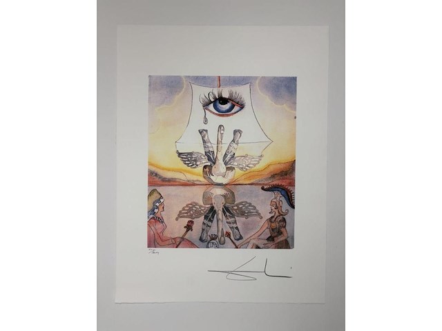 Salvador dali - gelimiteerde editie - afbeelding 1 van  1
