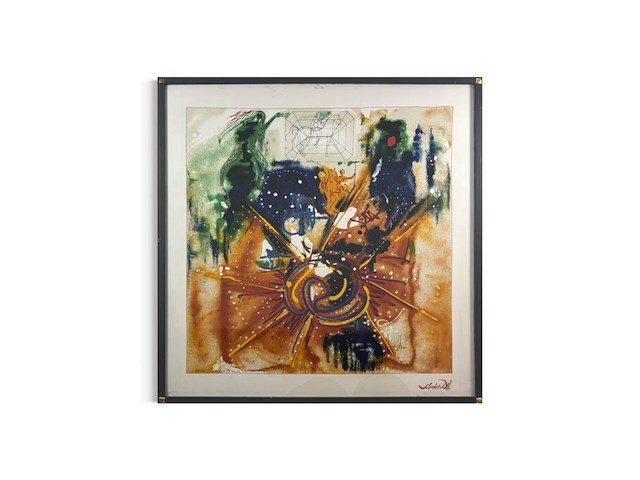 Salvador dali - le yin et le yang - afbeelding 1 van  1