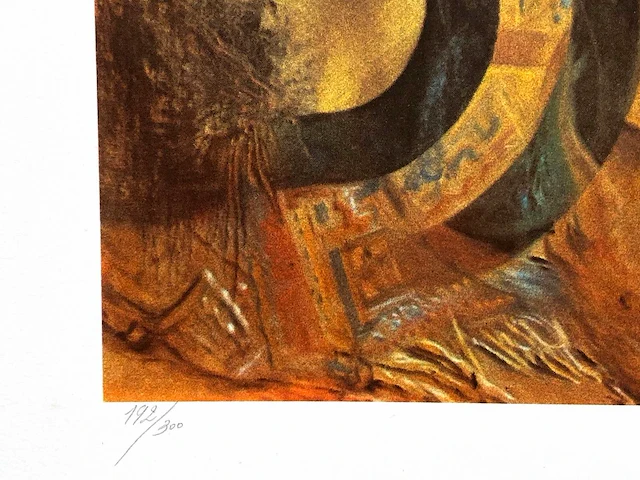 Salvador dali - litho - afbeelding 4 van  6