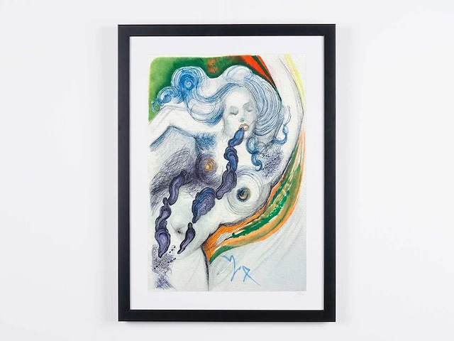 Salvador dali (after) mémoires de casanova 1967 - 70x50 cm - gelimiteerde oplage 30 stuks - afbeelding 1 van  6