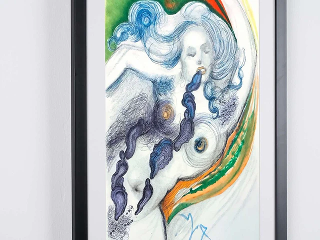 Salvador dali (after) mémoires de casanova 1967 - 70x50 cm - gelimiteerde oplage 30 stuks - afbeelding 4 van  6