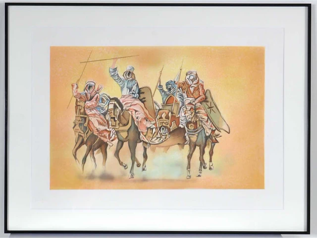 Salvador dali (naar) - arabe - print - afbeelding 1 van  5