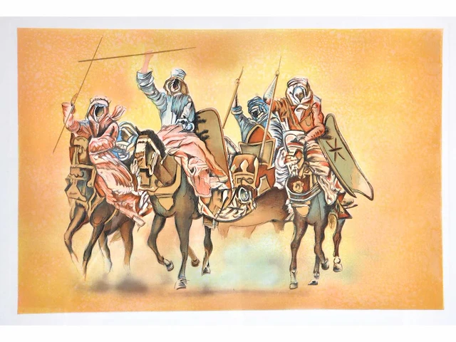 Salvador dali (naar) - arabe - print - afbeelding 2 van  5