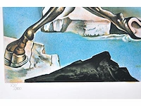 Salvador dali (naar) - famille de centaures marupiaux - litho - afbeelding 4 van  7
