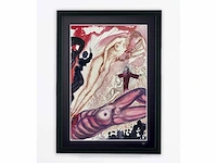 Salvador dali (naar) "biblia sacra , 1969" - 70x50 cm - gelimiteerde oplage 30 stuks - afbeelding 2 van  8