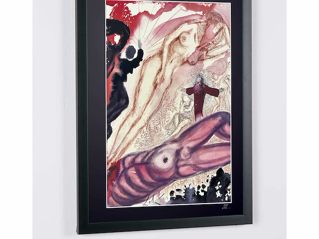 Salvador dali (naar) "biblia sacra , 1969" - 70x50 cm - gelimiteerde oplage 30 stuks - afbeelding 4 van  8