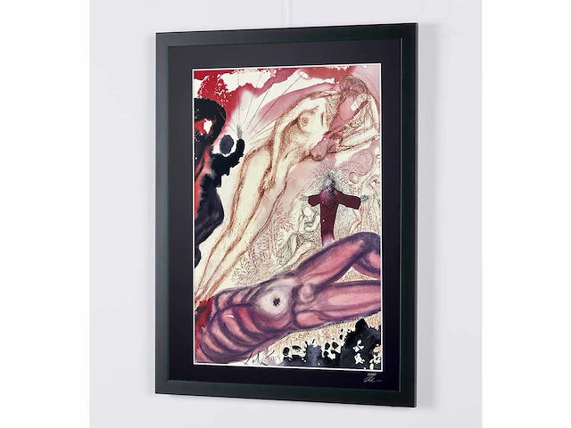 Salvador dali (naar) "biblia sacra , 1969" - 70x50 cm - gelimiteerde oplage 30 stuks - afbeelding 6 van  8