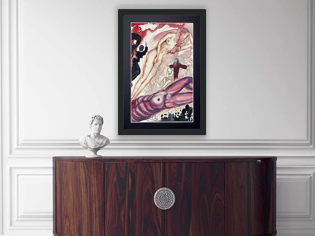 Salvador dali (naar) "biblia sacra , 1969" - 70x50 cm - gelimiteerde oplage 30 stuks - afbeelding 8 van  8