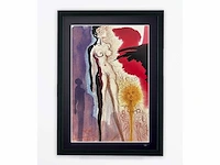 Salvador dali (naar) "sodome et gomorrhe , 1967" - 70x50 cm - gelimiteerde oplage 30 stuks - afbeelding 2 van  6