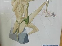 Salvador dali origineel litho ± 28x35 - afbeelding 3 van  5