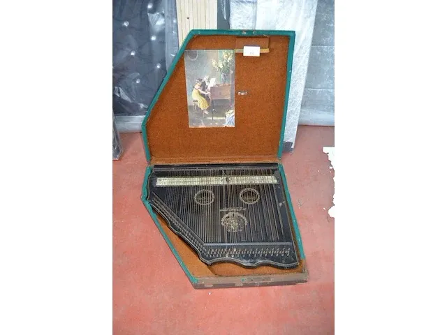 Salvo-reform-zither (gitaar citer) in doos - afbeelding 1 van  6