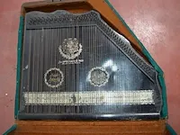Salvo-reform-zither (gitaar citer) in doos - afbeelding 4 van  6