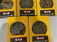 Sam houtschroef 600 x 3x25 mm 400x 3x 30mm - afbeelding 3 van  3