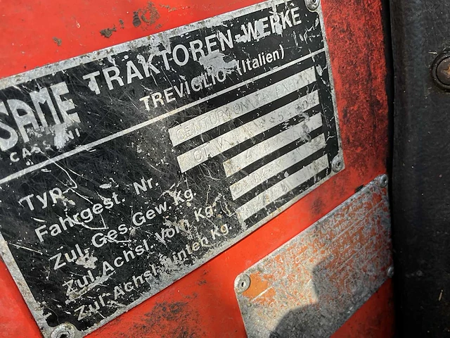 Same centurion 75 tweewielaangedreven landbouwtractor - afbeelding 20 van  28