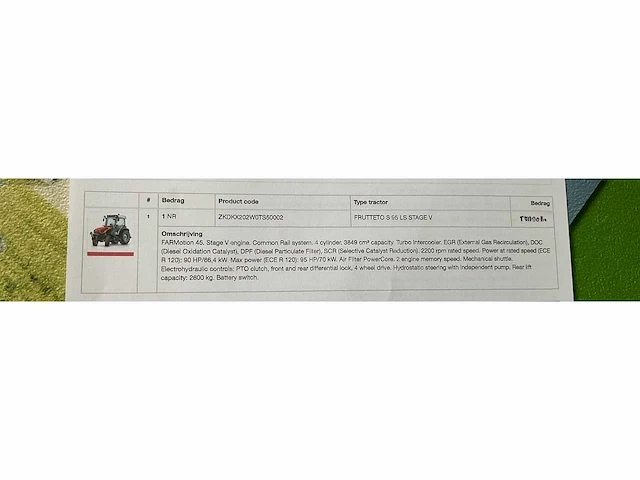 Same frutteto s95 smalspoor- en compacttractor - afbeelding 27 van  27
