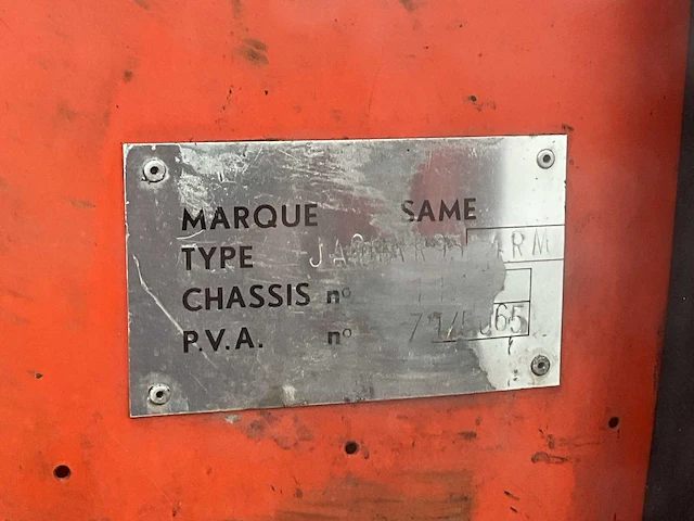 Same jaguar 95 vierwielaangedreven landbouwtractor - afbeelding 30 van  36