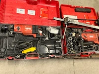 Samengesteld lot: 2 hilti diamantkernboren + toebehoren + waterpomp: lot 1027 + 1028 + 1029 + 1030 samen - afbeelding 2 van  5