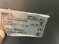 Sammic ca-300 steppegras snijder - afbeelding 5 van  8
