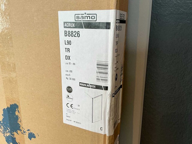 Samo acrux schuifdeur + douchewand - afbeelding 1 van  6