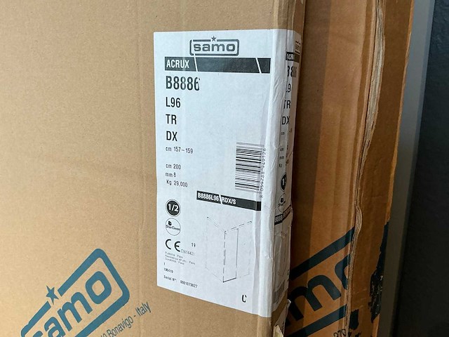 Samo acrux schuifdeur + douchewand - afbeelding 4 van  6