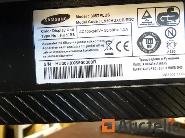Samsung 305tplus-scherm - afbeelding 4 van  5