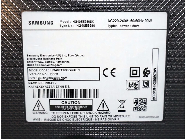 Samsung 40 inch tv - afbeelding 5 van  7