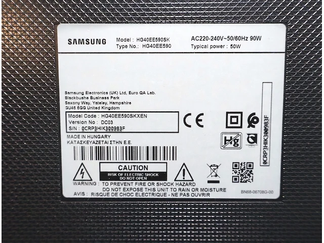 Samsung 40 inch tv - afbeelding 5 van  7