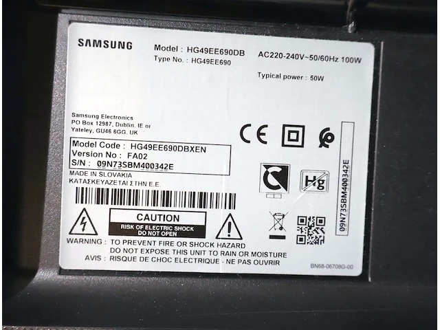 Samsung 49 inch tv - afbeelding 5 van  7