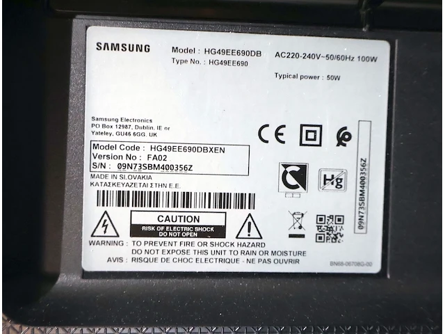 Samsung 49 inch tv - afbeelding 5 van  7