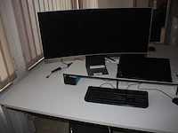 Samsung color display unit s34bg850su, toetsenbord microsoft, muis lenovo (69) - afbeelding 1 van  4