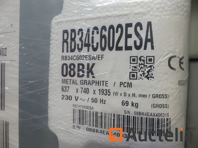 Samsung combi koelkast rb34c602esa - afbeelding 2 van  5