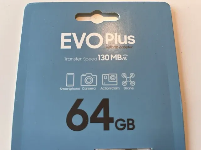 Samsung evo plus sd geheugenkaart - afbeelding 3 van  3