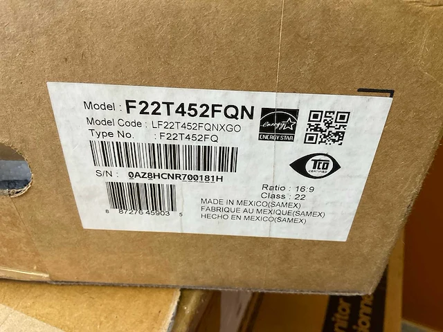 Samsung f22t452fgn professional monitor - afbeelding 6 van  6