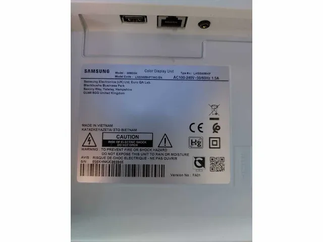 Samsung flip 2 - wm 55h inch digitale flipchart voor business - met voet - afbeelding 7 van  8
