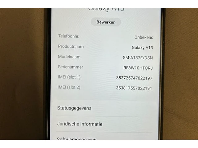 Samsung galaxy - afbeelding 9 van  9