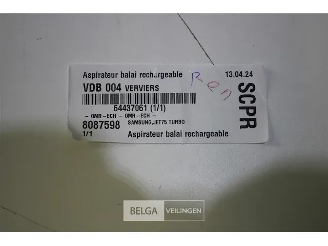 Samsung jet75 turbo oplaadbare steelstofzuiger - afbeelding 6 van  7
