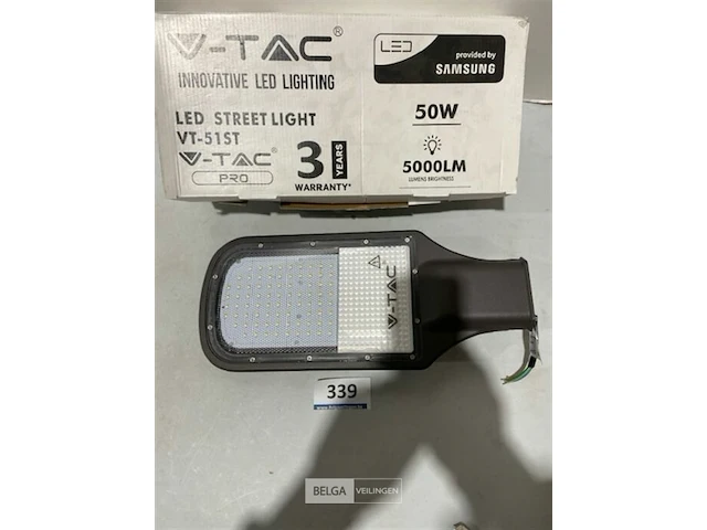 Samsung led straatlamp 50w 5000lm - afbeelding 3 van  3