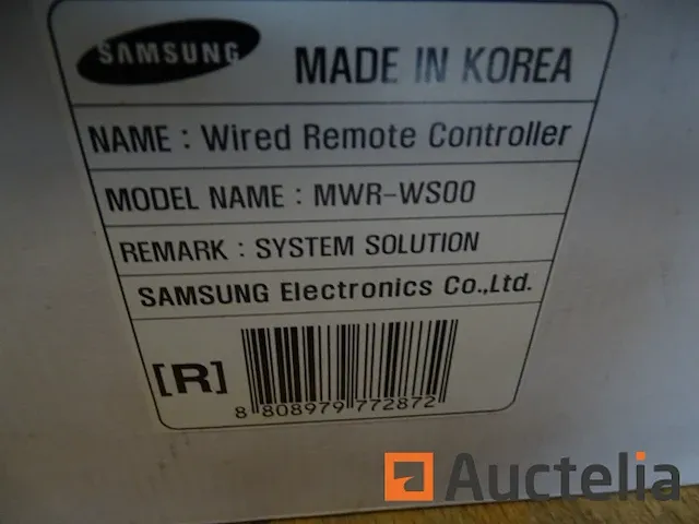 Samsung mwr-ws00 bedrade controller voor airconditioner - afbeelding 1 van  7