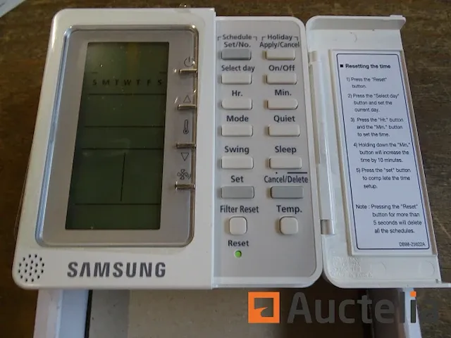 Samsung mwr-ws00 bedrade controller voor airconditioner - afbeelding 7 van  7