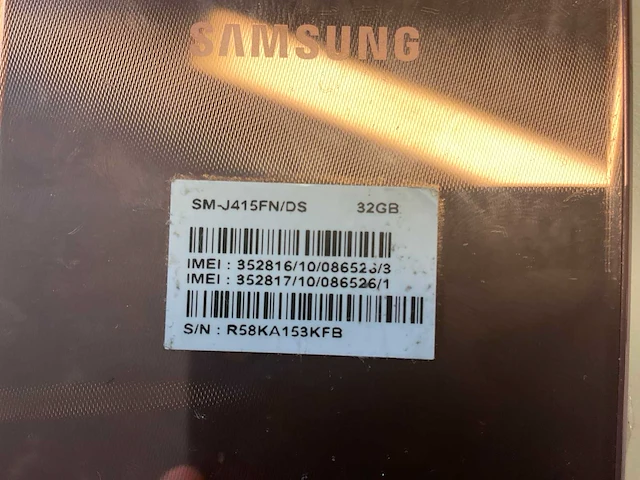 Samsung smartphone - afbeelding 4 van  5