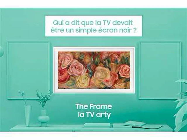 Samsung the frame qled tv tq65ls03d 163 cm 4k uhd smart tv zwart - afbeelding 5 van  10