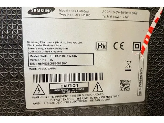 Samsung tv - afbeelding 7 van  8