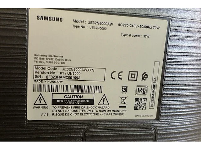 Samsung tv - afbeelding 5 van  6